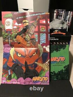 Naruto Manga Box Set 2 English Vols. 28-48 Very Good Condition Extras Included