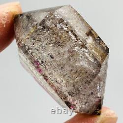 Natural Amethyst Super Seven Big moving water drops Enhydro quartz crystal 39g