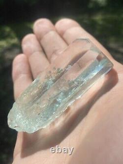 Natural Beryl var. Aquamarine Crystal (350 Ct) Shigar Valley, Pakistan