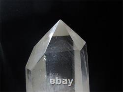 Natural Blue Ghost Super RARE pyramid Clear Quartz Vogel Inspired Crystal Wand