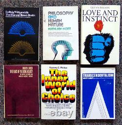 PSYCHOLOGY & PHILOSOPHY 17 Book Collection, Vintage Mixed Lot, Science Mind Odd