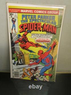 Peter Parker, The Spectacular Spider-Man #1 (1976 Marvel) BAGGED BOARDED