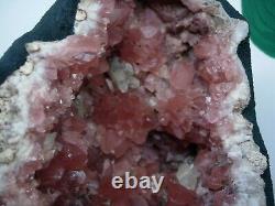 Pink amethyst geode specimen super rare U. K. Seller since 2003