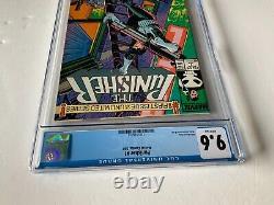 Punisher 1 Cgc 9.6 White Pages Newsstand Klaus Janson Marvel Comics 1987