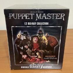 Puppet Master 12 Blu-Ray Collection Digitally Restored Box Set New Sealed