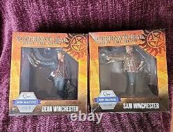 Quantum Mechanix Mini Masters Supernatural Sam & Dean Winchester Figures NIB