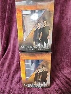 Quantum Mechanix Mini Masters Supernatural Sam & Dean Winchester Figures NIB