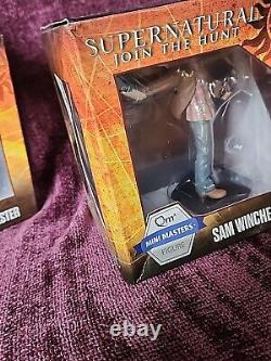 Quantum Mechanix Mini Masters Supernatural Sam & Dean Winchester Figures NIB