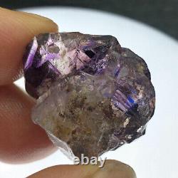 Rare NATURAL Amethyst Super Seven Big MOVING Water Bubble Enhydro castle Crystal