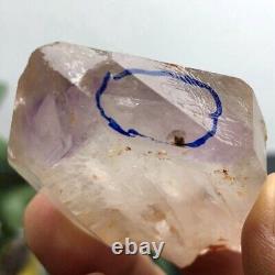 Rare NATURAL Amethyst Super Seven MOVING Water Bubble Enhydro QUARTZ Crystal 74g