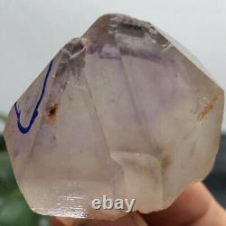 Rare NATURAL Amethyst Super Seven MOVING Water Bubble Enhydro QUARTZ Crystal 74g