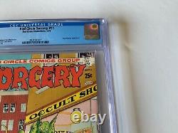 Red Circle Sorcery 11 Cgc 9.4 Occult Shop Horror Demon Guardian Comic 1975
