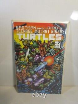 SIGNED AUTOGRAPHED KEVIN EASTMAN Teenage Mutant Ninja Turtles #7 (1986, Mirage)B