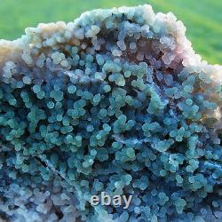 SUPER BICOLOR Natural Botryoidal Grapes Agate Chalcedony Mineral Specimen