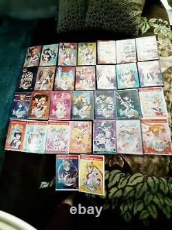 Sailor Moon DVD Complete English Collection, Region 1, DiC + Pioneer, 30DVDs OOP