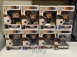 Set Lot Of 8 Supernatural Funko POP Figuras