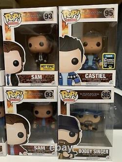 Set Lot Of 8 Supernatural Funko POP Figuras