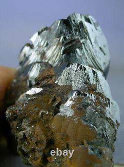 Sharp & Super Shiny Hematite Crystals Group, Elba Island, Italy, Globe Minerals