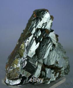 Sharp & Super Shiny Hematite Crystals Group, Elba Island, Italy, Globe Minerals