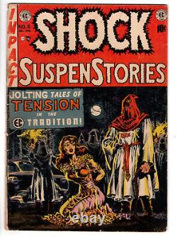Shock Suspenstories #6 (1952) Grade 2.5 Golden Age Ec Comic 1st Print