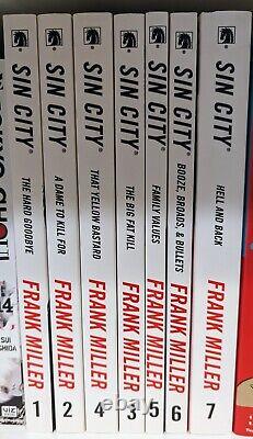 Sin City by Frank Miller 1-7 (Paperback, 3rd Edition, 2010)