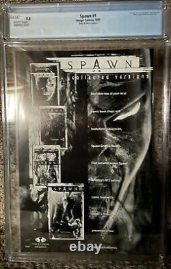 Spawn #1 Black and White Edition 1997 CGC 9.8 Todd McFarlane