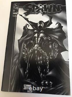 Spawn #1 NM- 9.2 (Image) 1997 Rare Black and White Retailer Incentive Variant