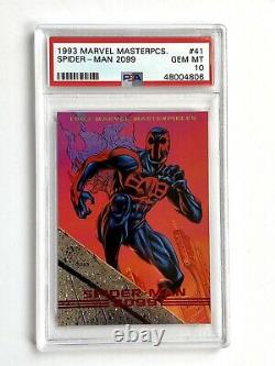 Spider-Man 2099 Marvel Masterpieces 1993 Trading Card #41 PSA 10