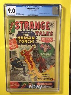 Strange Tales #118 1st Cover Appearance of Dr. Strange CGC 9.0 Marvel 1964