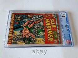 Sub-mariner 47 Cgc 7.0 Doctor Doom Modok Marvel Comics 1972