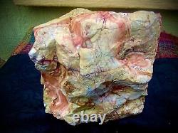 Super Big And Beyond Beautiful Rhodochrosite Rough Natural Whole Stone 9.31 Lbs