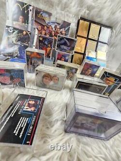 Super Huge Vintage Star Trek Collection 90s Skybox Autographs Gold Cards