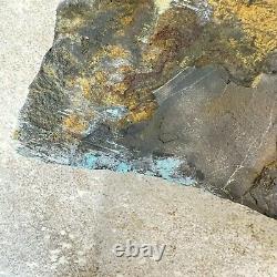 Super Large Natural Hubei Thick Veins Turquoise 563 Grams