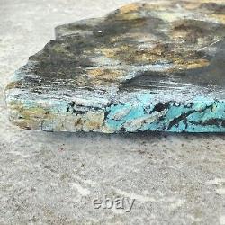 Super Large Natural Hubei Thick Veins Turquoise 563 Grams