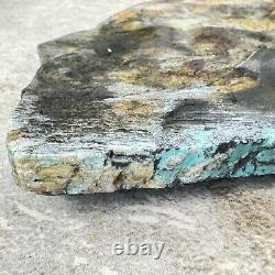 Super Large Natural Hubei Thick Veins Turquoise 563 Grams