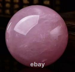 Super Large Over 2.6LB Weight Natural Rose Quartz Sphere Beautiful Crystal Ball