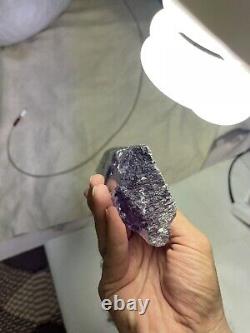 Super Lustrous By Color Kunzite Crystal Having Perfect Double Termination