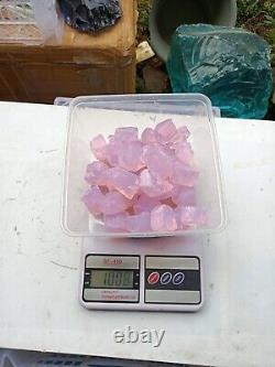 Super Promo! 1kg(G026)32pcs/19-43gr Opake or Jelly Pink of Andara Crystal
