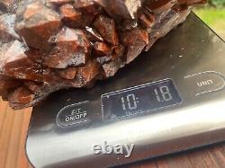 Super Rare 10lb+! Thunder Bay Amethyst Cluster Red Hematized Mineralization