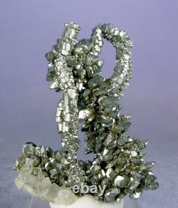 Super Shiny Marcasite Crystals Stalactites, Linwood Mine, Iowa, Globe Minerals