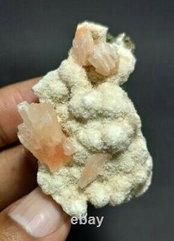 Super lot of raw heulandite mordenite crystal collectible mineral specimen 1289