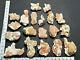 Super lot of raw heulandite stilbite mordenite crystal collectible 1296