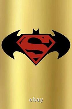 Superman Batman (#1) Special Edition Nycc Gold Foil Silver Foil & Blank Var Set