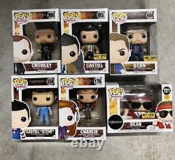 Supernatural Funko Pop LOT OF 6 RARE