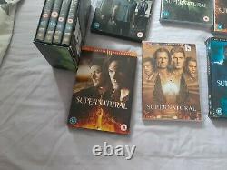 Supernatural Season 1-15 DVD Box Set Complete TV Series Collection 15 Single Set