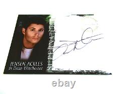 Supernatural Season 1 Autograph Card Jensen Ackles A2