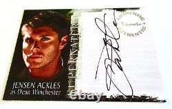 Supernatural Season 2 Autograph Card Jensen Ackles A10