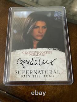 Supernatural Seasons 4-6 Autograph Card GC Genevieve Cortese Padalecki as Ruby