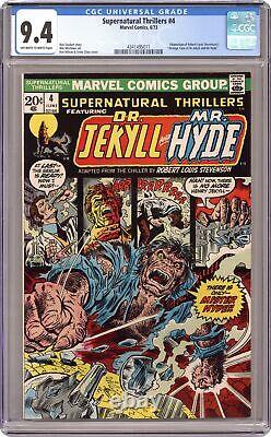 Supernatural Thrillers #4 CGC 9.4 1973 4341495011