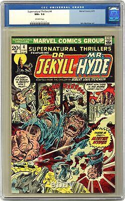 Supernatural Thrillers #4 CGC 9.6 1973 0022238024